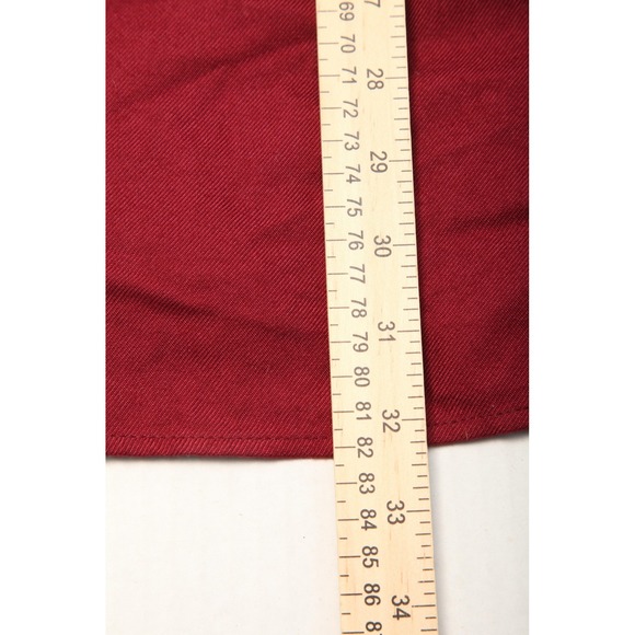 Dixxon Flannel Shirt Mens XL D-Tech Plaid Pearl Snap Western Bordeaux Extra - Picture 11 of 12